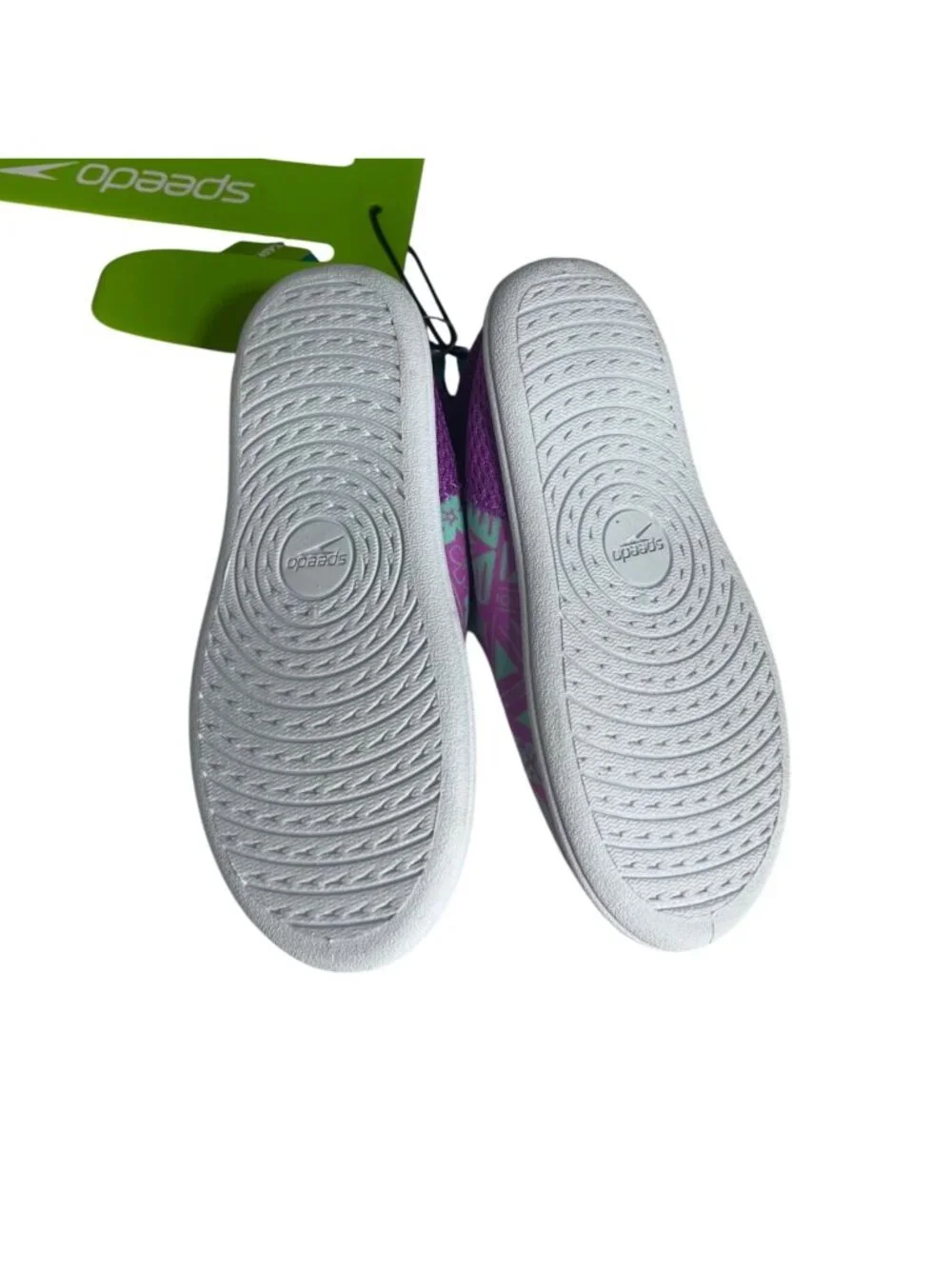 Speedo Kids Splash & Sun Bootie Water Shoes‎ Medium 7-8 Neon Violet New